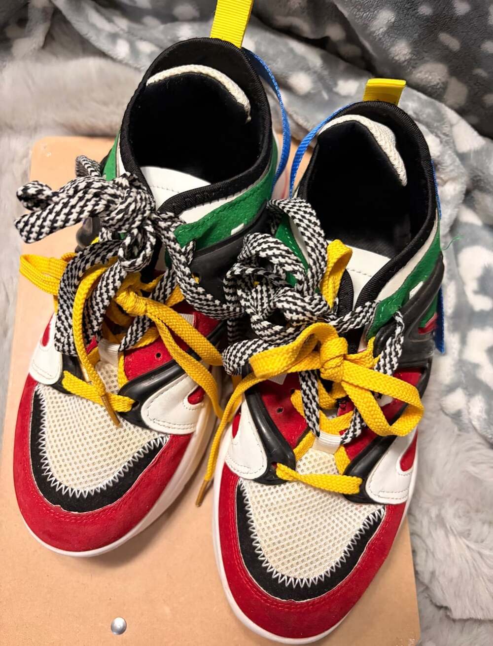 ABO Fashion Chunky Running Sneaker Shoes Multi Color